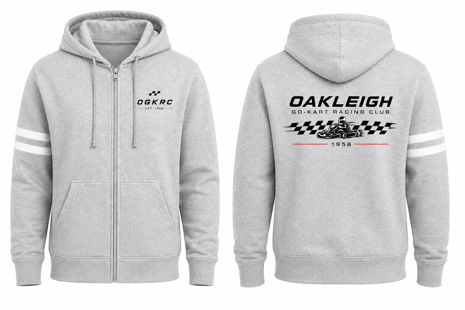 ADULT UNISEX PREMIUM CLUB ZIP HOODIE